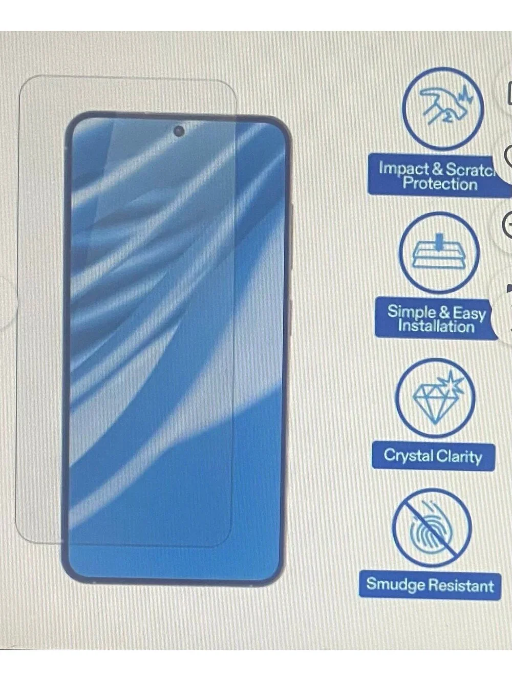 Onn Tempered Glass Screen Protector for Samsung Galaxy S26